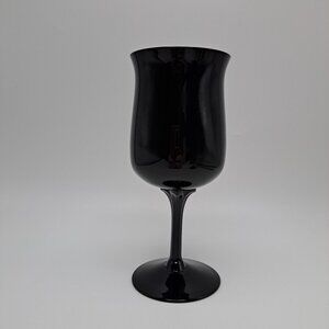 Lenox Midnight Mood Black Water Goblet